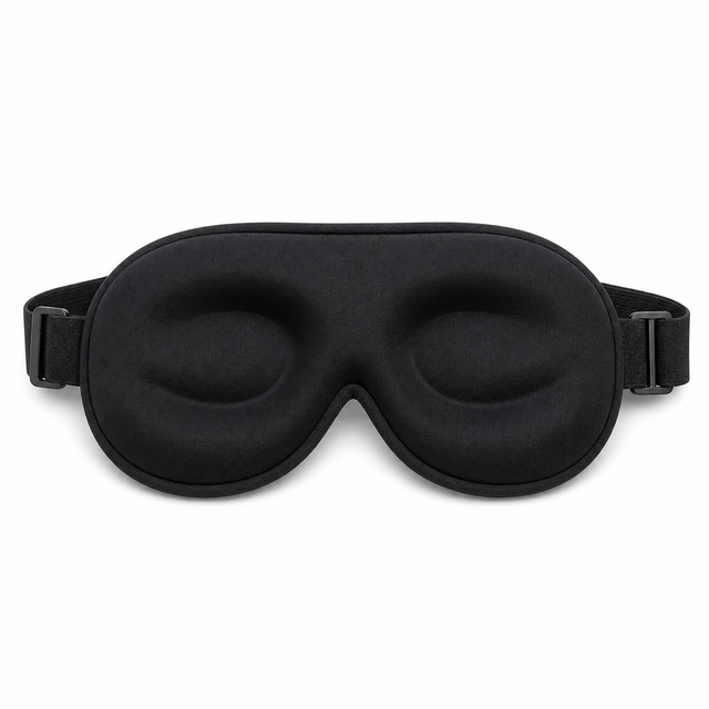 3D Contoured Blackout Sleep Mask